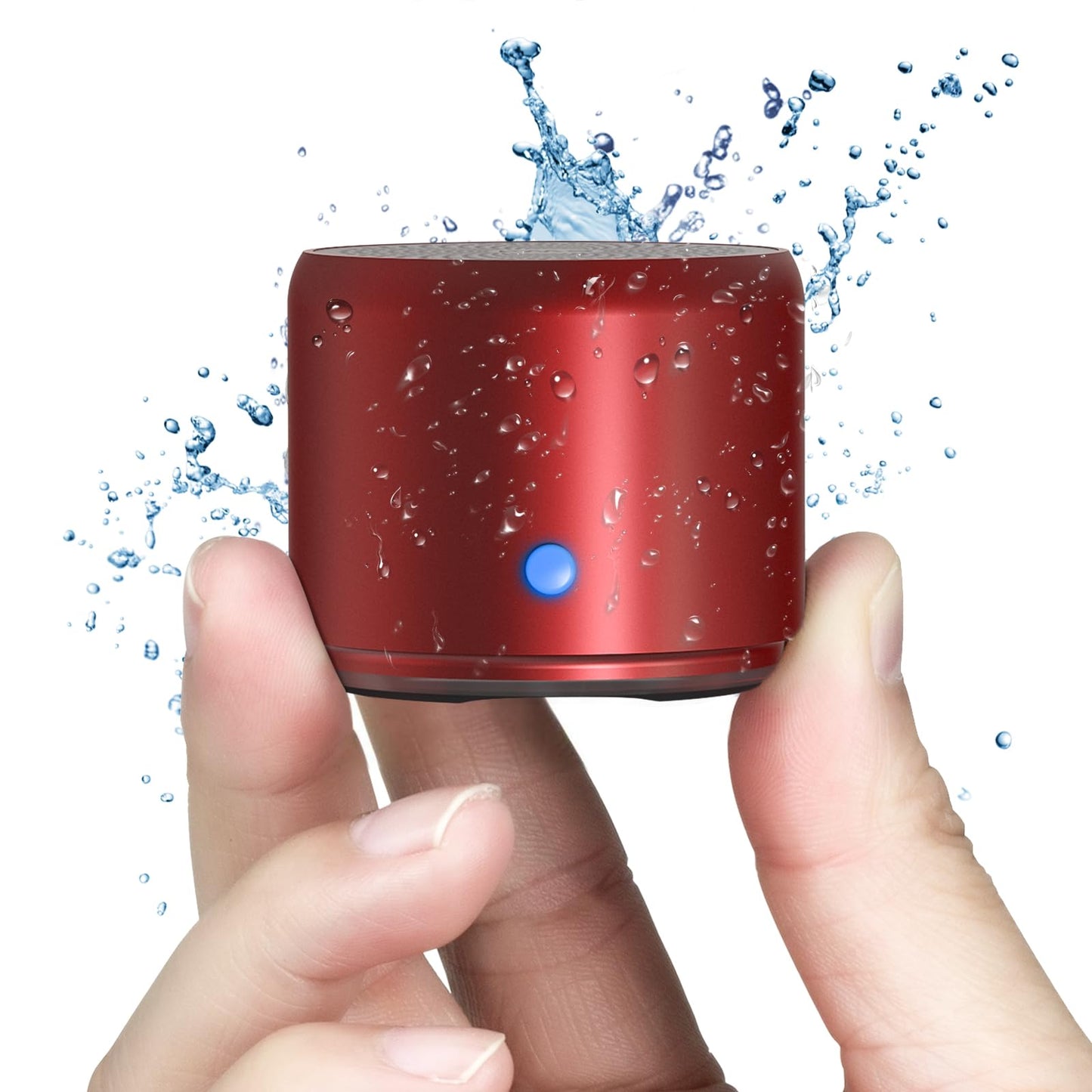 EWA Travel Case Packed, Portable Bluetooth IP67 Waterproof,